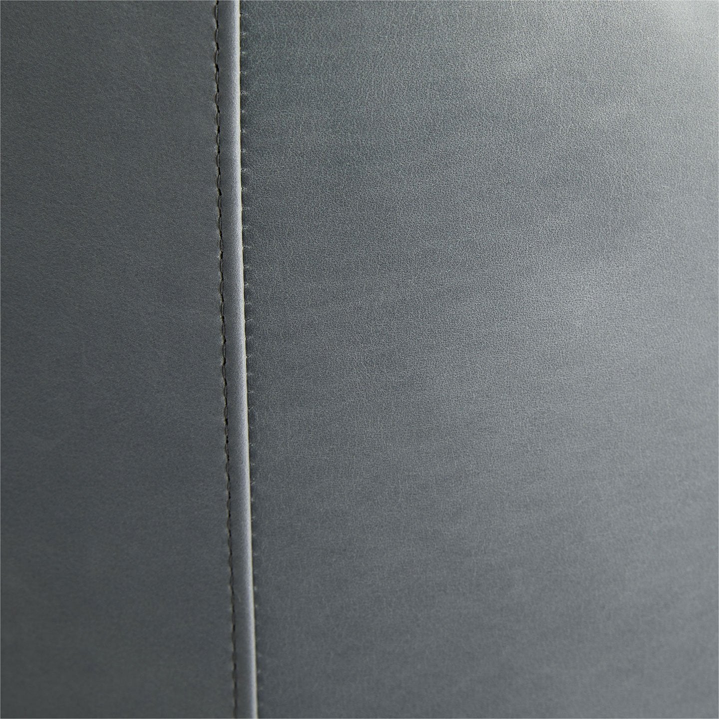 Delfino Chair Anchor Grey Leather Swivel