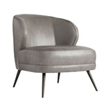 Load image into Gallery viewer, Kitts Chair Mineral Grey Leather