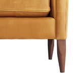 Load image into Gallery viewer, Vincent Sofa - Butterscotch Leather Dark Walnut