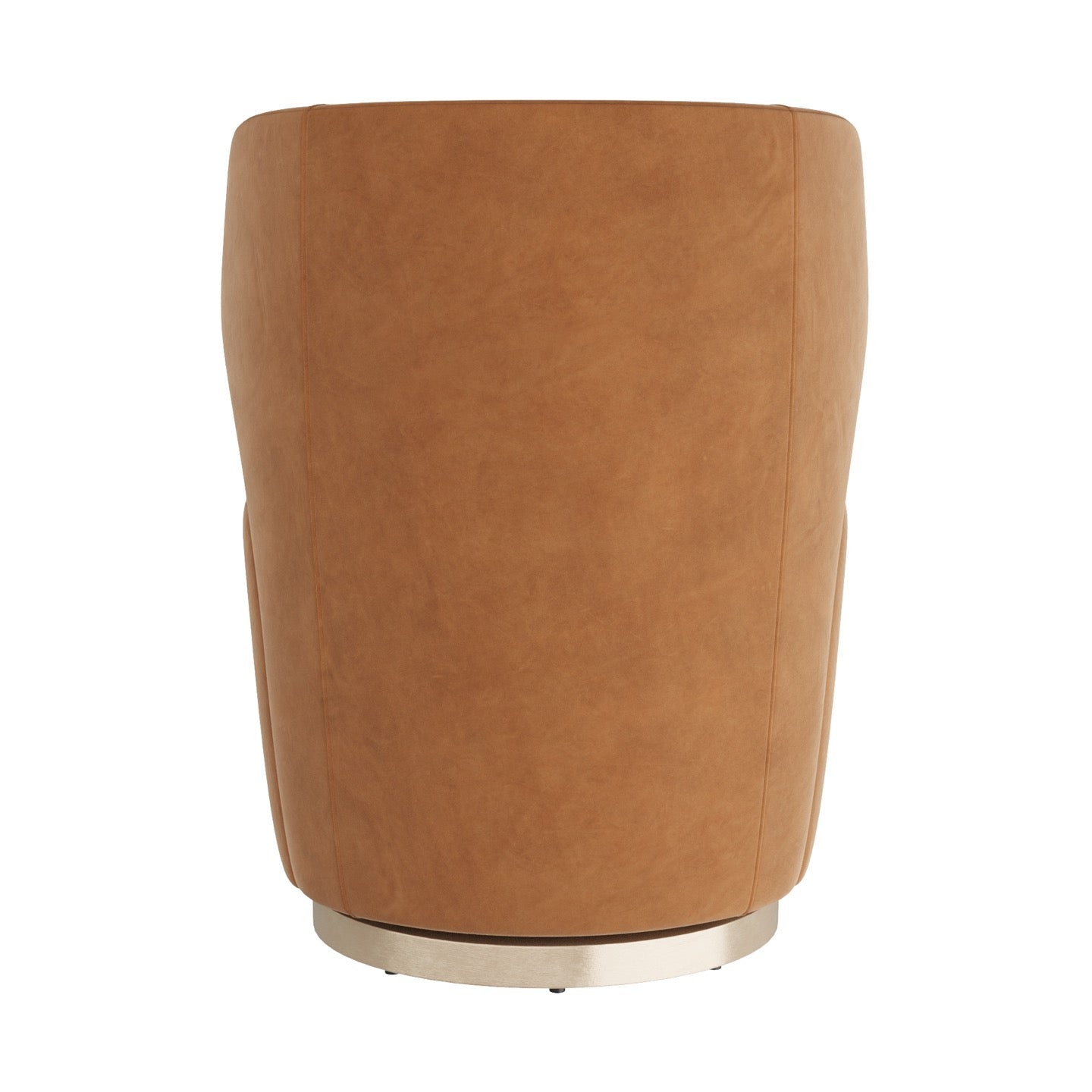Poppy Chair Cider Velvet Champagne Swivel