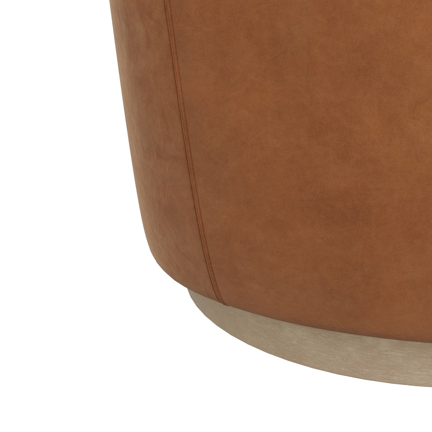 Poppy Chair Cider Velvet Champagne Swivel