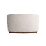 Load image into Gallery viewer, Pasadena Settee Cloud Boucle Dark Walnut