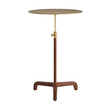 Load image into Gallery viewer, Addison Large Accent Table - Brown Leather