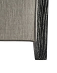 Duran Chair Fossil Tweed Black Cerused